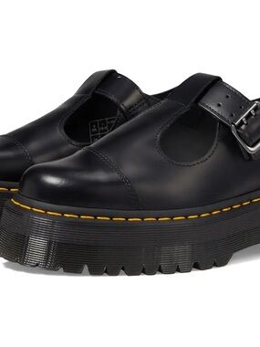 Doc martens BETHAN POLISHED SMOOTH LEATHER PLATFORM SHOES